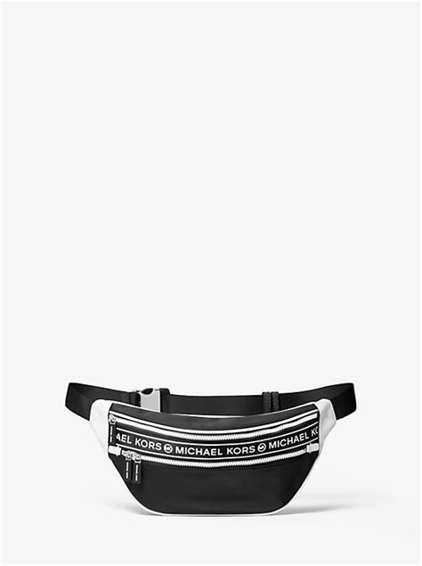 Kenly Medium Logo Tape Nylon Belt Bag 